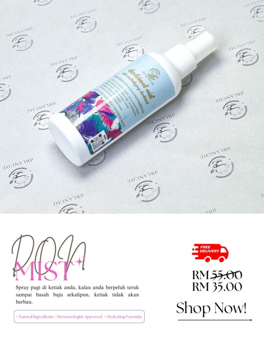 D.O.N mist (lighten underarms & get rid of armpit smell)