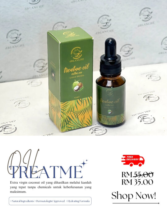 TREATME OIL (cold press virgin coconut oil)