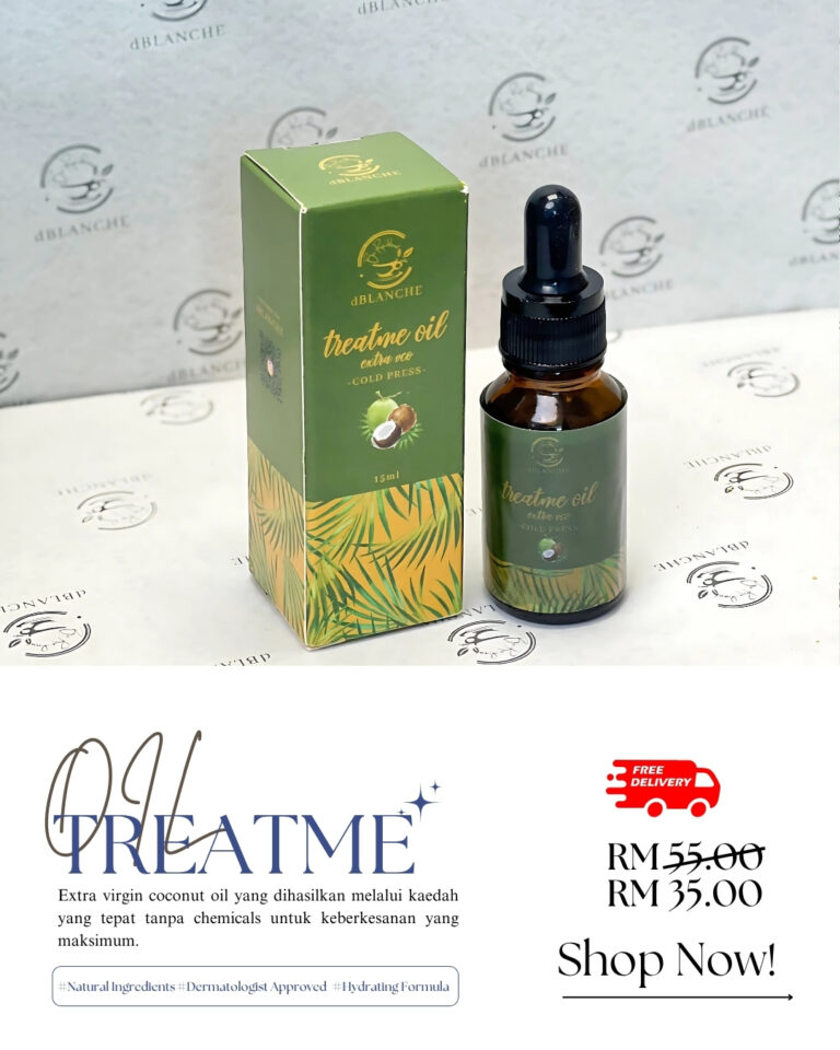 TREATME OIL (cold press virgin coconut oil)