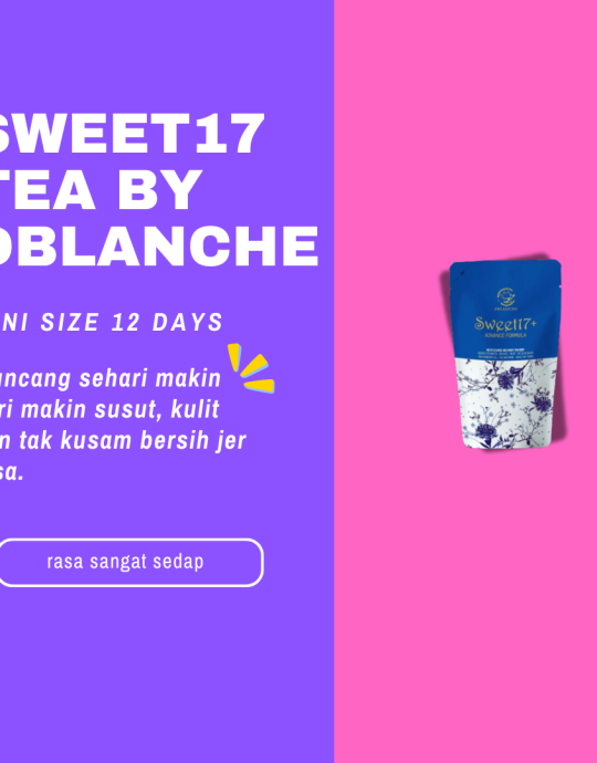 SWEET 17 TEA (mini size 12 days) preorder 7 oct ready stock