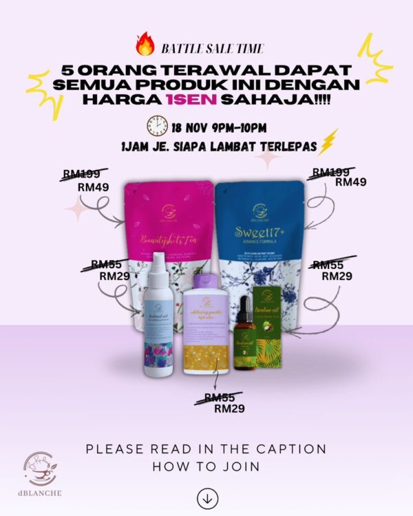 INFO BATTLE SALE 1 SEN